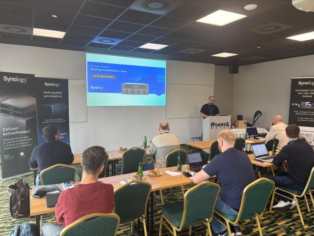 Technické školení Synology ActiveProtect: ASBIS CZ hostil odborníky v Praze i Brně