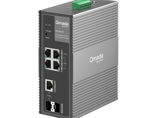 TP-Link představuje kompletní řešení pro průmyslové sítě: nové switche Omada IES2xx s podporou PoE++ a průmyslové SFP moduly ISM
