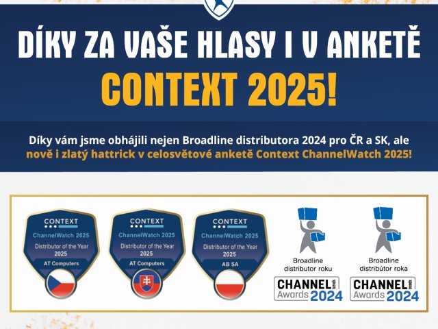 Děkujeme za vaše hlasy pro ATC