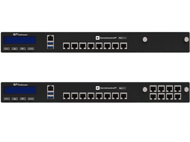 GFI Software: nová generace hardwarových zařízení KerioControl