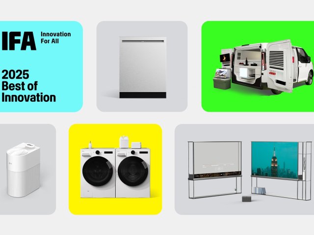 LG získalo několik významných ocenění na veletrhu IFA 2025 