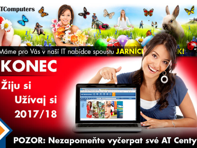 Už jen pár dní na vyčerpání AT Centů