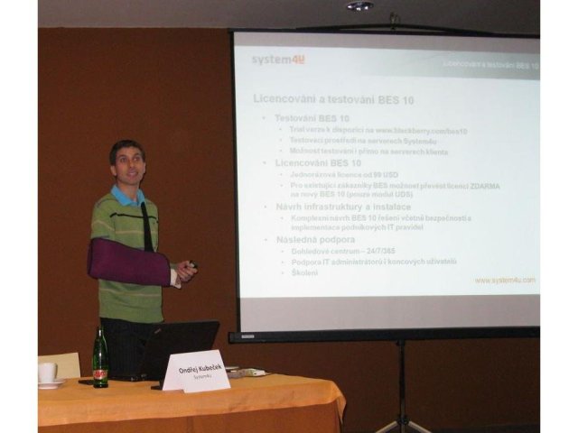 System4u: MDM řešení BlackBerry Enterprise Service 10