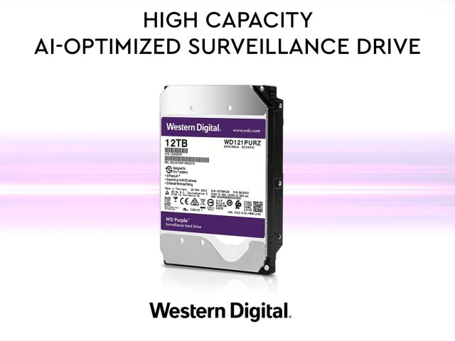 Western Digital zvyšuje možnosti dohledových kamerových systémů 
