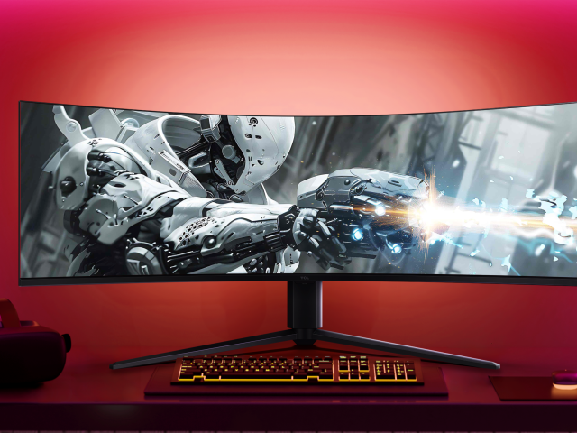 Produktivita i gaming: TCL uvádí ultra široký 57“ Dual 4K QD-Mini LED herní monitor 