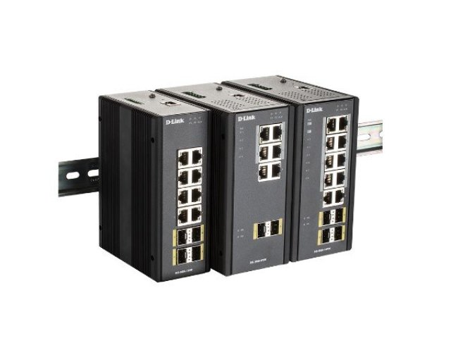D-Link: průmyslové switche DIS-100G, DIS-300G a DIS-700G