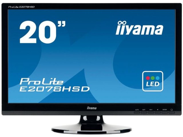 Iiyama: monitory ProLite E2078HD a E2078HSD