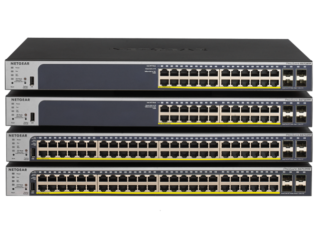 Nové firemní PoE+ přepínače NETGEAR s nepřekonatelným PoE budgetem