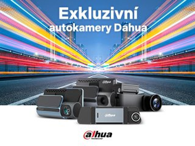 100MEGA představuje nové prémiové kamery do auta Dahua ve své exkluzivní distribuci!