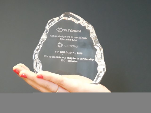 Získali jsme ocenění Teltonika - nyní oceníme my vás!