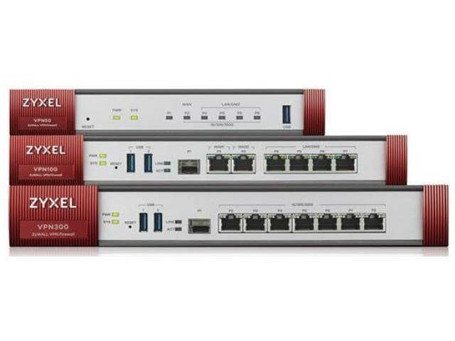 Zyxel: firewally ZyWALL VPN 50/100/300