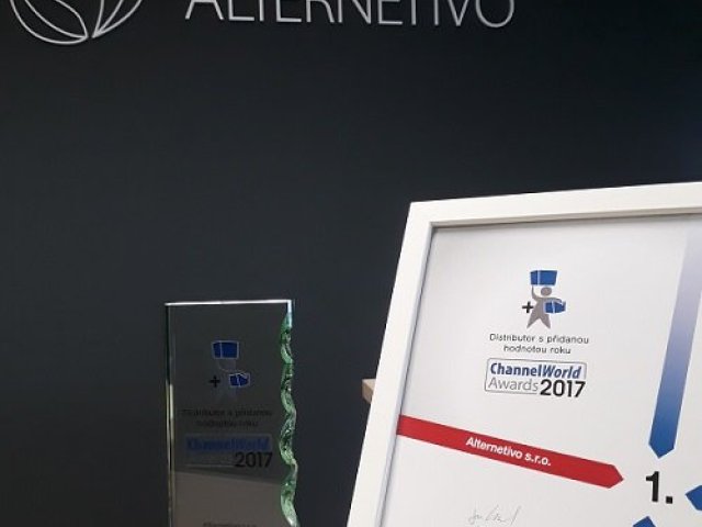 Děkujeme! Díky vám jsme distributorem s přidanou hodnotou roku 2017