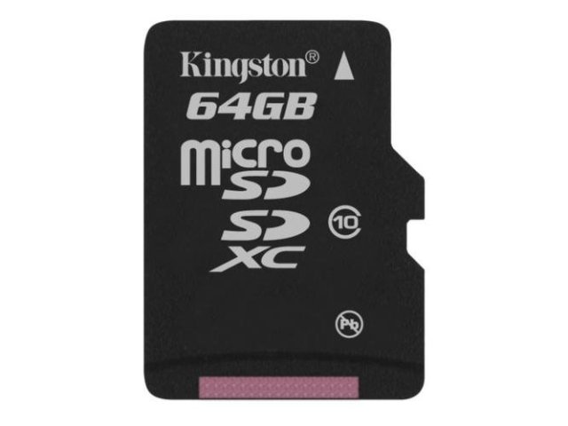 Kingston: paměťová karta microSDXC Class 10