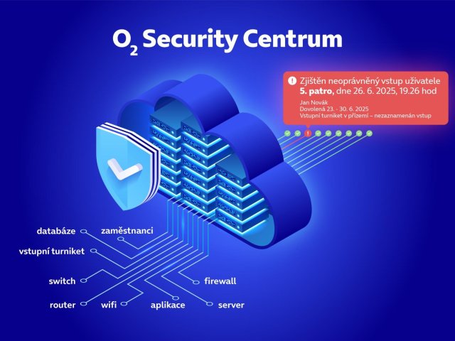 O2 rozšiřuje služby svého SOC do segmentu středních a velkých firem
