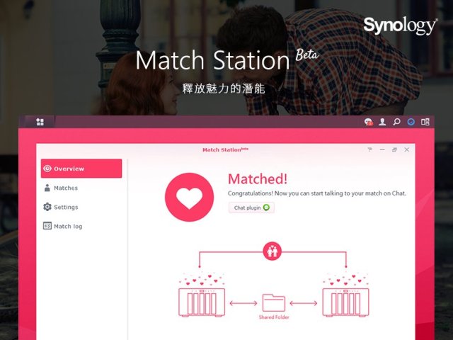 Synology uvádí aplikaci pro bezpečné randění Match Station