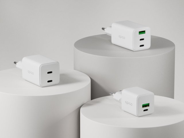 Epico uvedlo na trh kompaktní nabíjecí GaN adaptéry s výkonem až 140 W