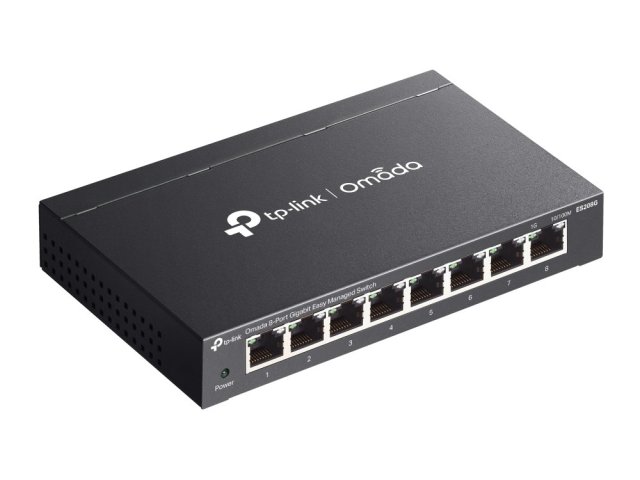 TP-Link představil snadno spravovatelný switch Omada ES208G pro firemní sítě