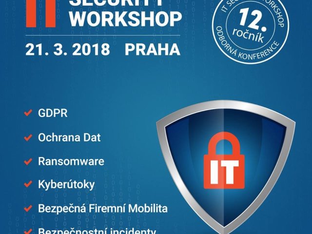 Novicom partnerem 12. ročníku IT Security Workshopu