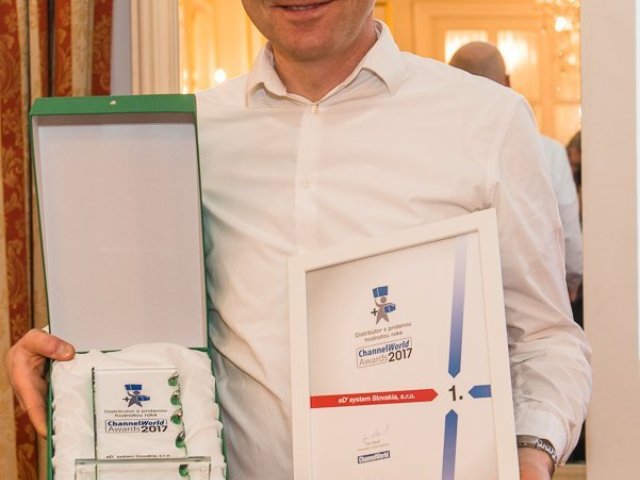 Slovenský eD system převzal ocenění ChannelWorld Awards 2017