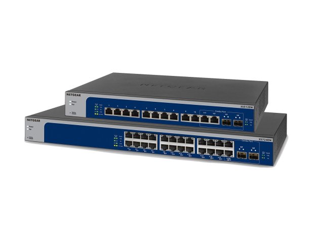 Nové pětirychlostní přepínače NETGEAR