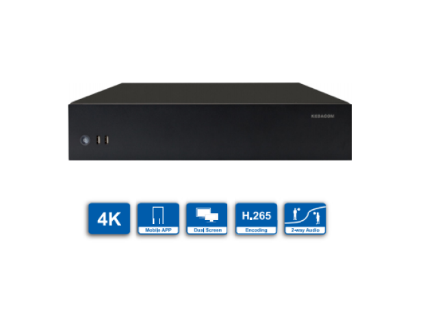 NVR KEDACOM nově s podporou RAID