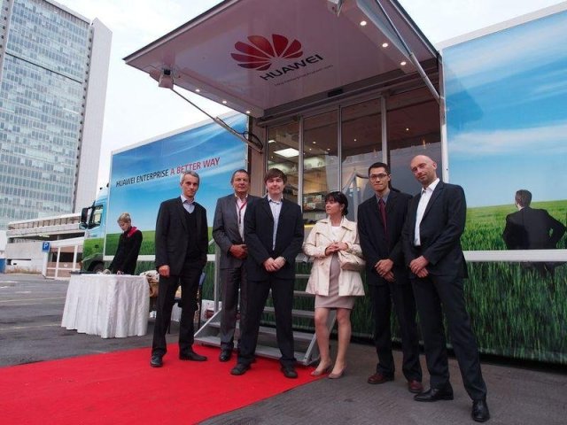 Huawei Demo Truck v Praze a Ostravě