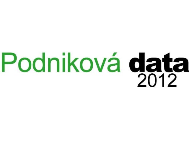 Odborná konference: Podniková data 2012