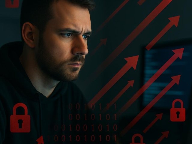 Množství kyberútoků na české organizace meziročně vzrostlo o 44 %