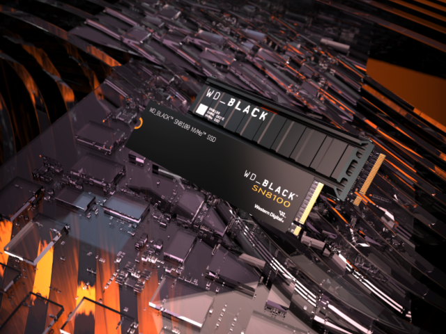 Sandisk představuje nejrychlejší PCIe Gen 5.0 NVMe SSD na světě. WD_BLACK SN8100 NVMe SSD posunuje hranice