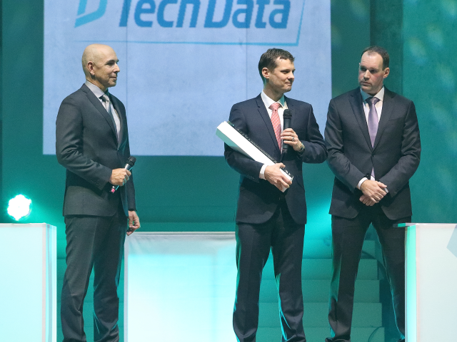 Společnost Tech Data získala ocenění Distributor roku společnosti HPE