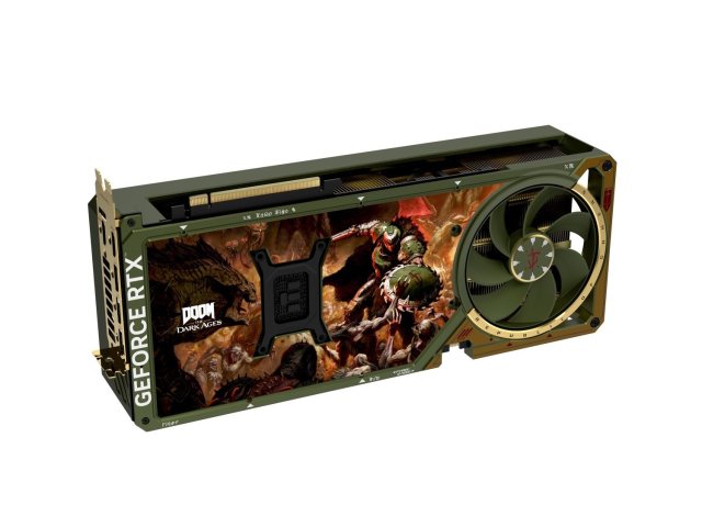 ROG, Bethesda a id Software vytvořili grafiku ROG Astral GeForce RTX 5080 DOOM Edition