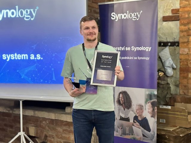 Reselleři zvolili eD system distributorem roku značky Synology