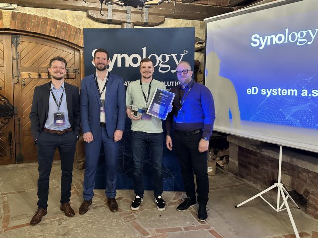 Synology VIP Event 2025 s vyhlášením partnerů roku