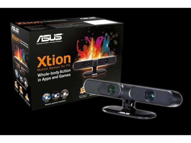 Asus: ovládací systém Xtion
