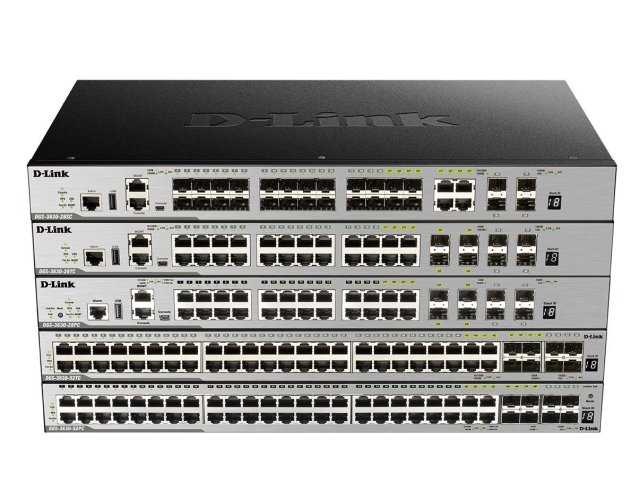 D-Link: switche řady DGS-3630