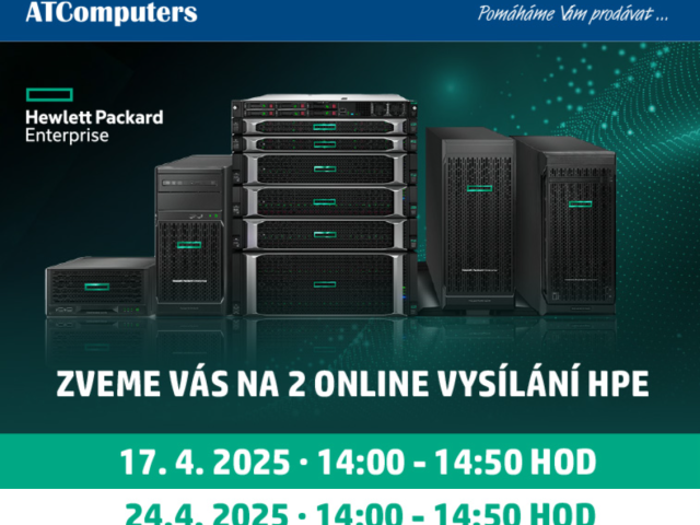 Dubnové ATC & HPE webináře