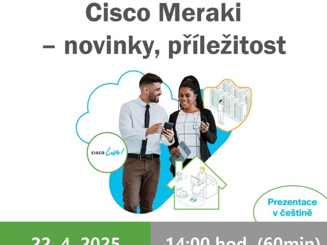ATC webinář Cisco Meraki 22. 4.
