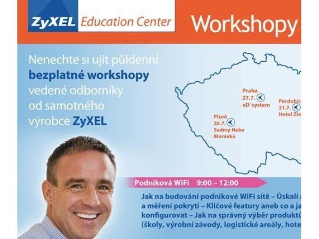 Zyxel a eD‘ systems pořádají bezplatné workshopy
