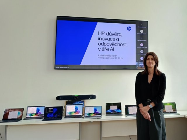 HP v Praze přestavilo PC novinky pro nadcházející sezónu