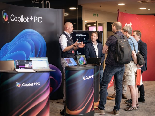 Konferenci eD EXPO dominovaly herní zóny a Copilot+ počítače