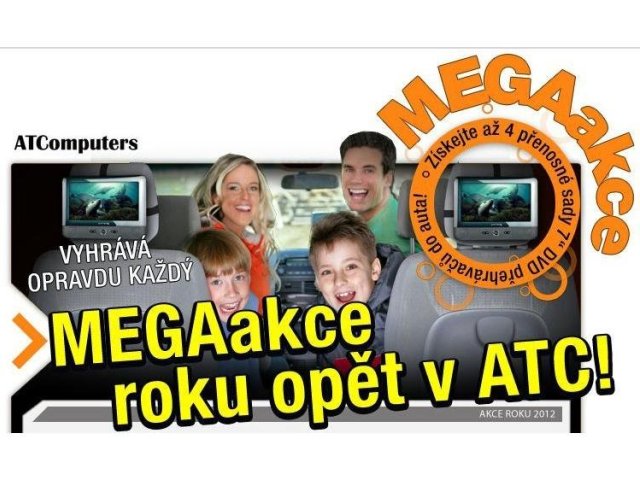 U AT Computers DVD přehrávač za nákup zdarma