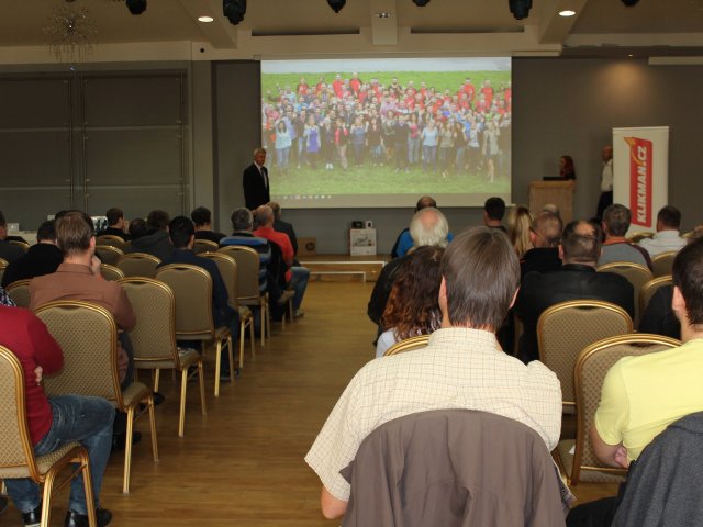 Účastníci setkání sítě Klikman po sérii přednášek zhlédli večerní Mikulov