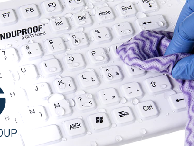 GETT TKG-106 IP68: Nová klávesnice pro zdravotnictví a laboratoře s českým layoutem