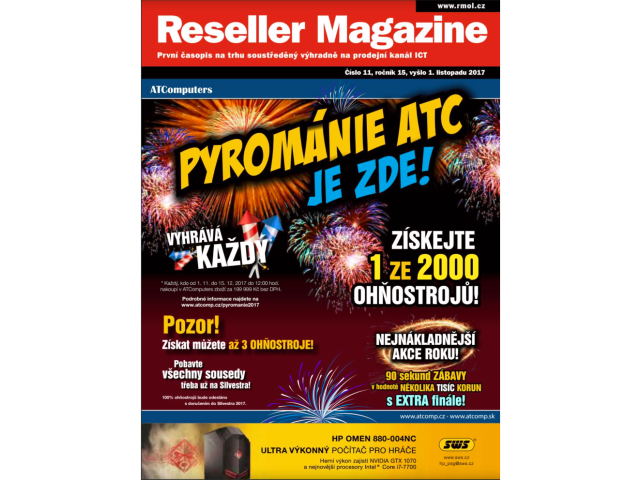 Vyšlo listopadové číslo Reseller Magazinu