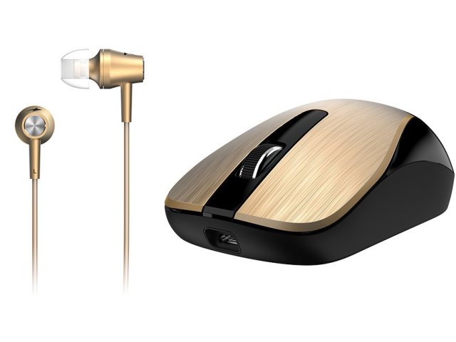 Nový mobilní set HM-8015 Business elegantní myš s headsetem