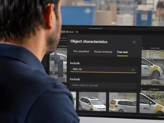 Axis do svého kamerového softwaru integruje jazykový model, který zrychlí vyhledávání 