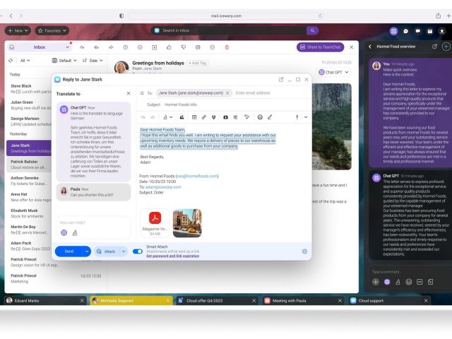 IceWarp připravuje privátní AI modely založené na firemních datech, které nikdy neopustí prostředí klienta