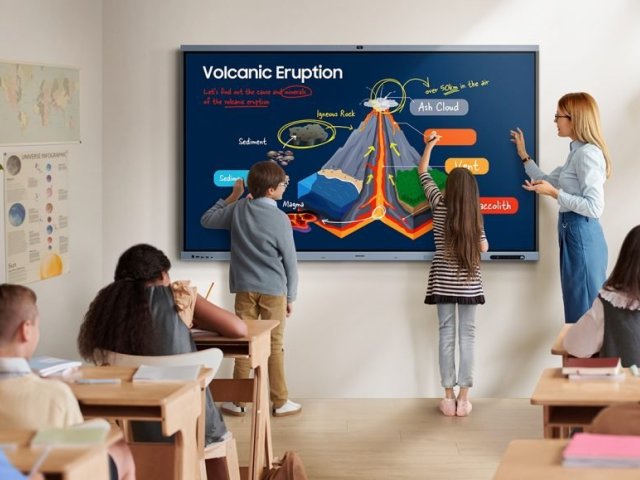 Samsung představil interaktivní displeje s interaktivními AI funkcemi