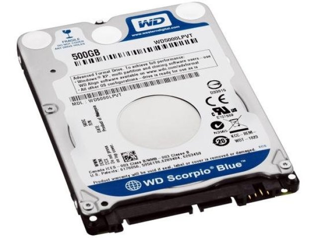 Western Digital: pevné disky Scorpio Blue