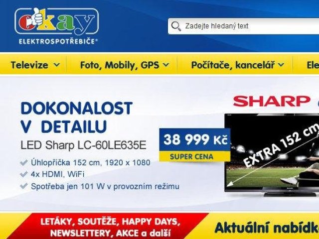 Okay na internetu v ofenzívě